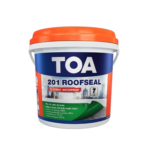 [1000921] กันซึมดาดฟ้า-หลังคา 1/4 GL 201 ROOFSEAL Brown TOA